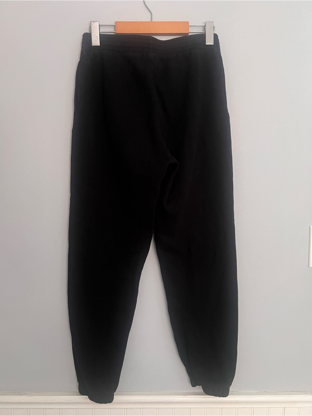 Aritzia TNA Perfect Fit SweatFleece Cozy Fleece Joggers Size Small Black - Picture 4 of 8